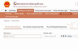 Tra Cứu Hồ Sơ Khai Sinh Online